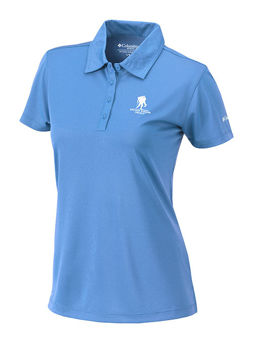 WWP Ladies Columbia Polo - White Cap