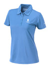 WWP Ladies Columbia Polo - White Cap - Front View