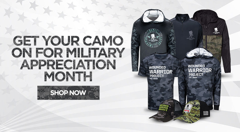 Get Your Camo on For Military Appreciation Month - SHOP NOW