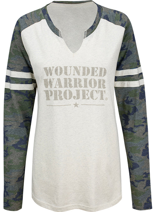 WWP Ladies Camo Longsleeve