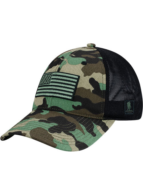 WWP Camo Patch Mesh Hat