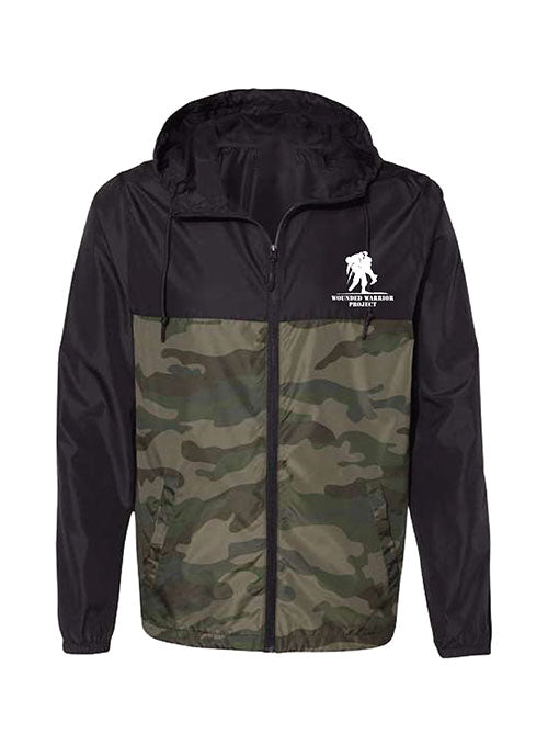 WWP Lightweight Windbreaker - Forest Camo