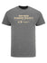 WWP 20th Anniversary Flag Tee in Grey - Front View
