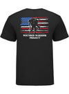 WWP Full Color Flag Tee - Black - Back View