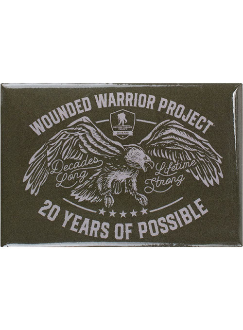 WWP 20th Anniversary Magnet