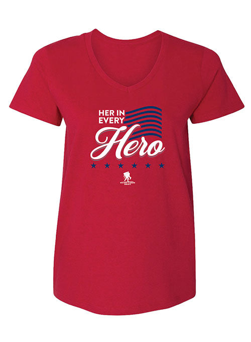 WWP Ladies Her in Every Hero Tee