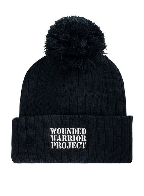 WWP Knit Beanie with Pom
