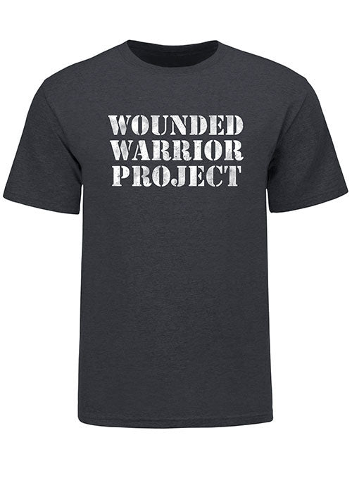WWP Wordmark Logo Tee - Dark Heather