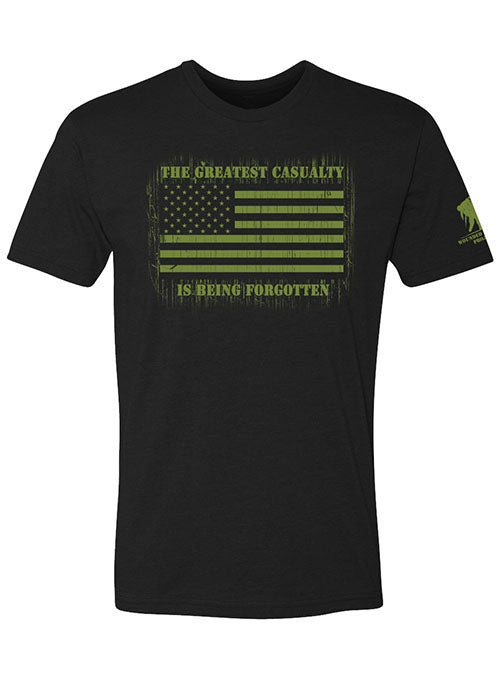 WWP Tagline Flag Tee - Black