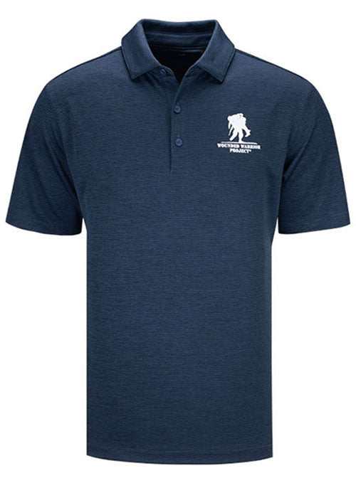 WWP Polo - Columbia - Navy - Front View