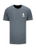WWP Logo Performance Tee - Graphite - Front View