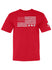 WWP Made in the USA Tee - Red - Front View