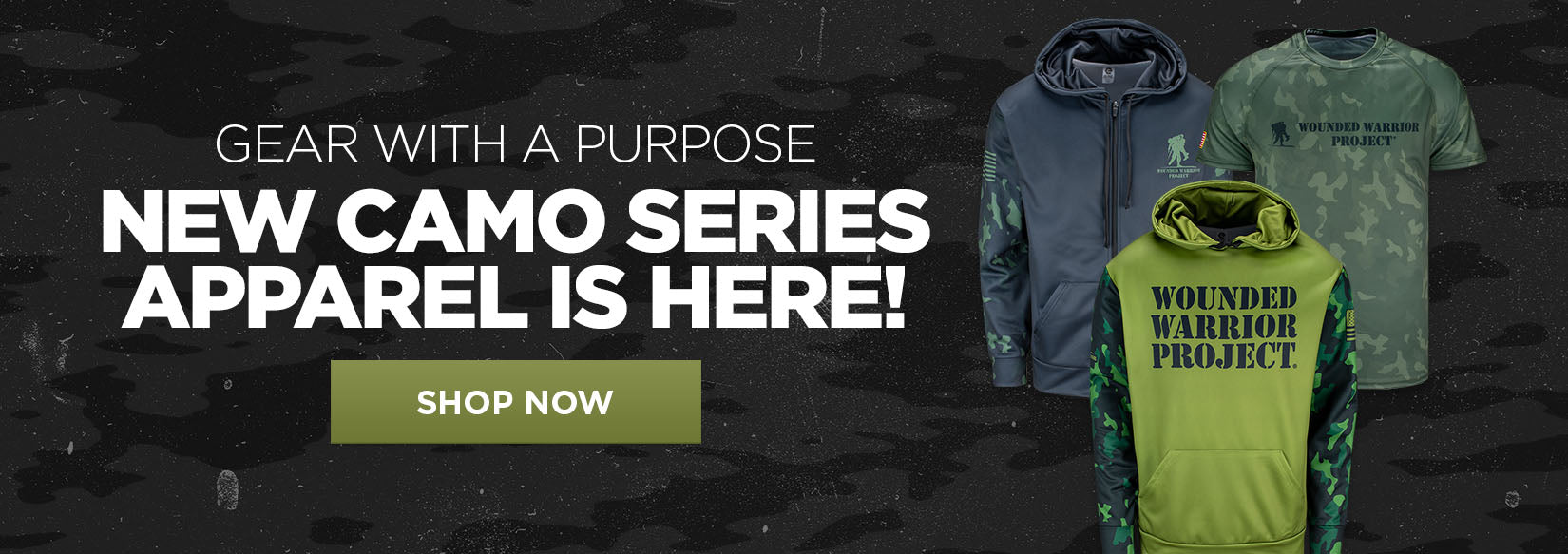 Gear with a Purpose - New Camo Series Apparel is Here! SHOP NOW