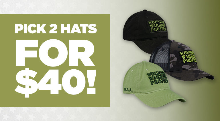 Pick 2 Hats for $40!