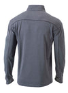 WWP Logo Columbia Golf 1/4 Zip - Heather Iron - Back View