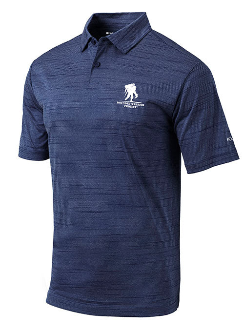 WWP Polo - Columbia - Collegiate Navy - Front View