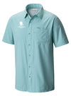 WWP Columbia Camp Shirt - Gulf Stream - Front View