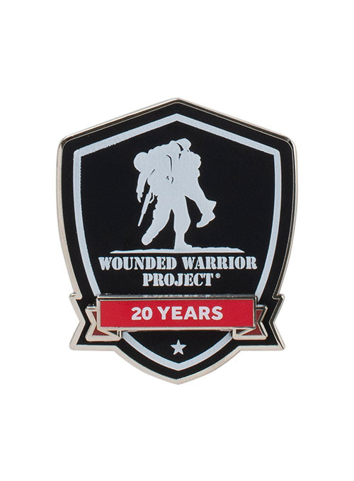 WWP 20th Anniversary Hatpin - Front View