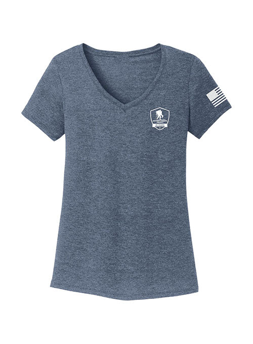 WWP 20th Anniversary Ladies Tee - Navy Frost - Front View