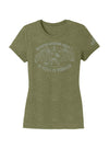 WWP 20th Anniversary Ladies Tee - Military Green