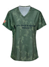 WWP Ladies Camo Series Tee - Front View