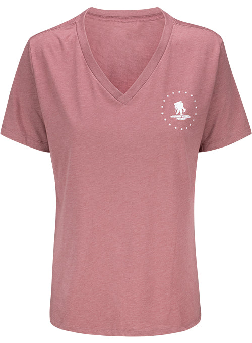 WWP Ladies Logo Stars Tee