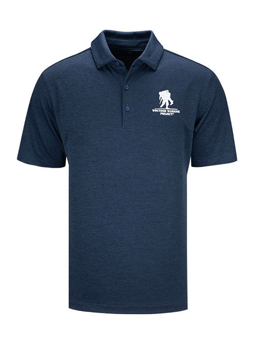WWP Polo - Columbia - Navy - Front View