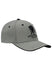 WWP Logo Performace Flex-Fit Hat in Grey - Right Side View