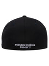WWP 20th Anniversary Flex Fit Hat in Black - Back View