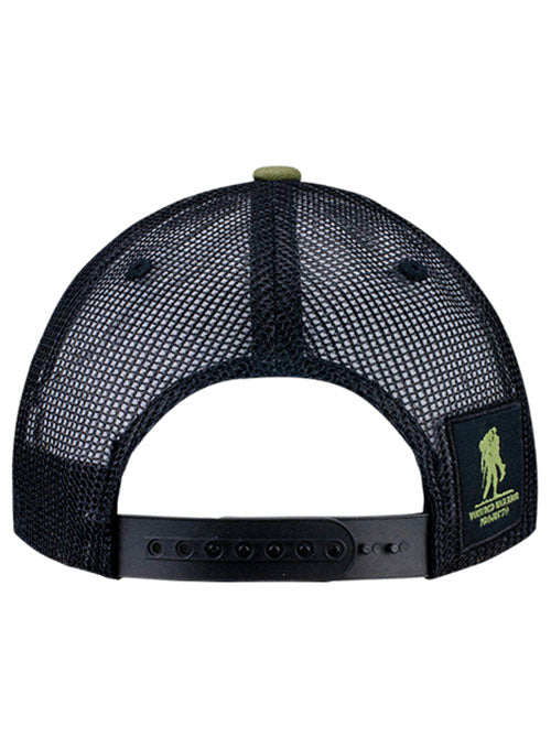 WWP Flatbill Mesh Wordmark Hat - Back View