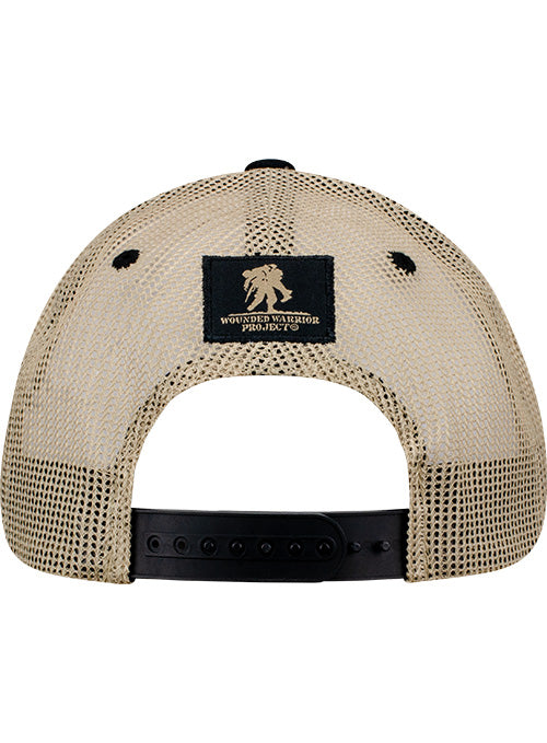 WWP Leather Flag Patch Hat - Back View