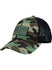 WWP Camo Patch Mesh Hat - Angled Left Side View