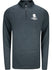 WWP Logo 1/4 Zip - Carbon - Front View