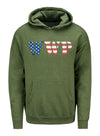 WWP Wordmark Hooded Sweatshirt - Army Heather