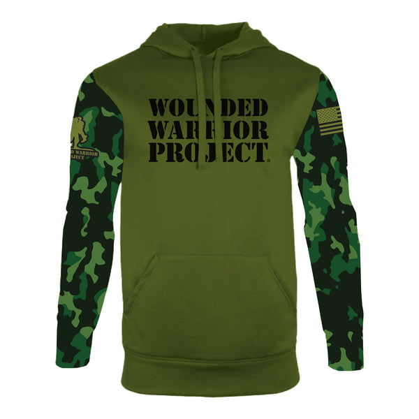 WWP Camo Series Hooded Sweatshirt - Front View