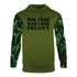 WWP Camo Series Hooded Sweatshirt - Front View
