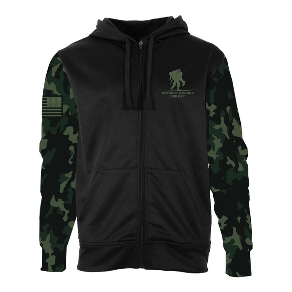 WWP Camo Series Full Zip - Front view