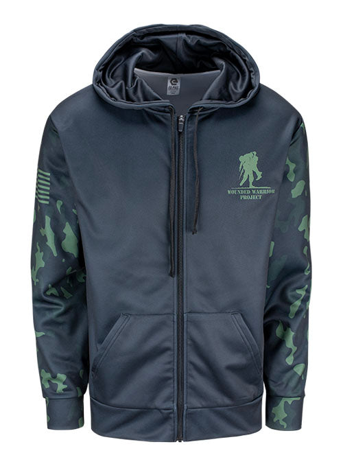 WWP Camo Series Full Zip - Front View