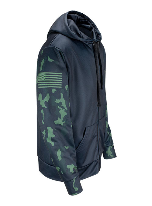 WWP Camo Series Full Zip - Right Side View