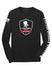WWP 20th Anniversary Long Sleeve Tee in Black - Front View