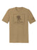 WWP Logo Frame Tee - Coyote Brown Heather - Front View