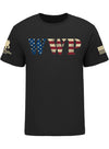 WWP Flag Background Tee - Black
