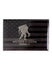 WWP Tonal Flag Magnet - Front View