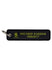 WWP Pull Keytag in Black and Green - Front View
