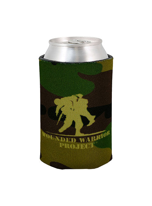 WWP Camo Can Cooler - Side View