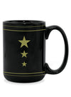 WWP 15 oz Mug in Black - Side View