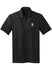 WWP Polo in Black - Front View