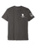 WWP Performance Tee - Graphite - Front View