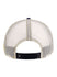 WWP Flatbill Mesh Logo Hat in Navy and White - Back View
