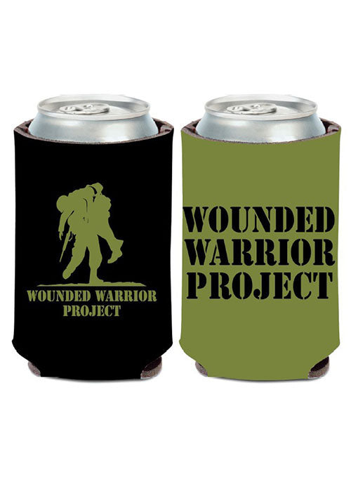 WWP Can Cooler in Black and Green